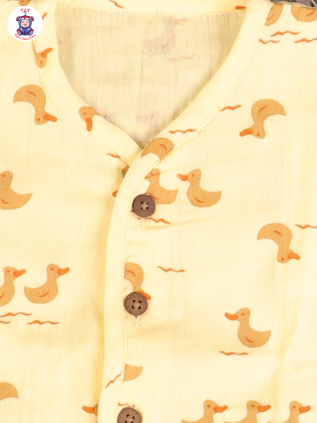 Yellow Duck - Unisex Muslin Jabla