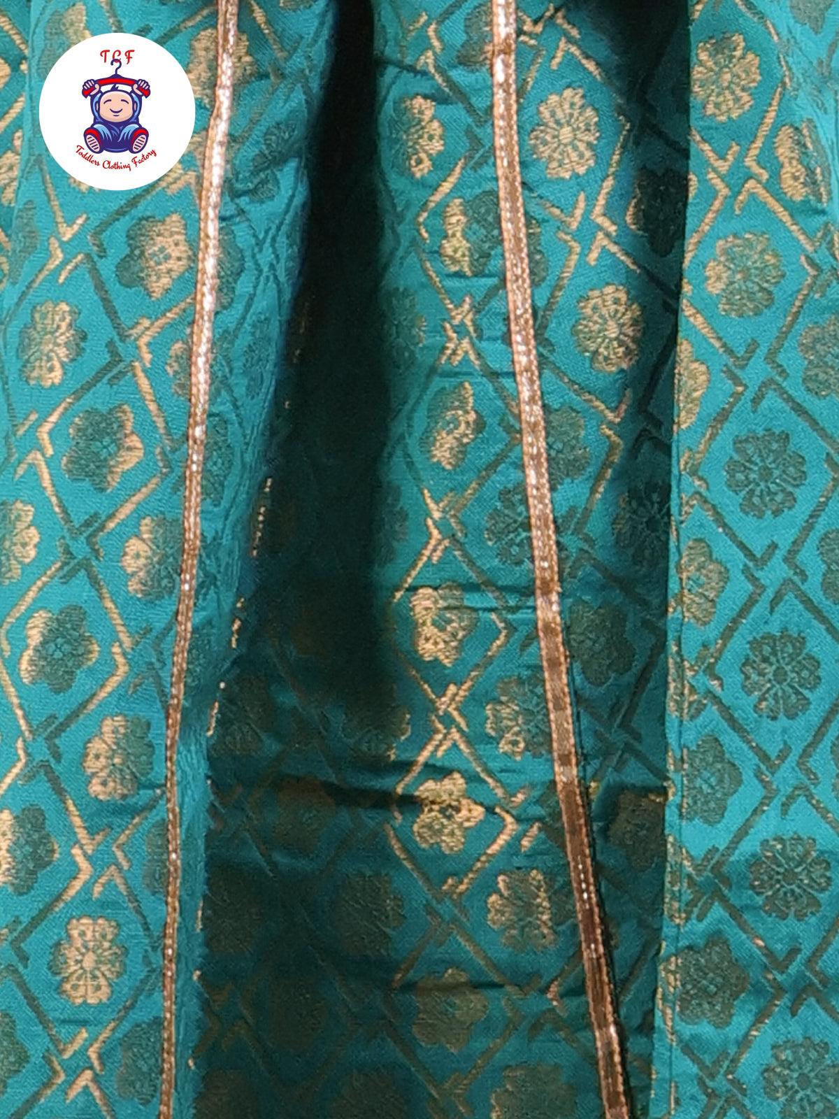 Green - Ethnic Printed Choli & Lehenga