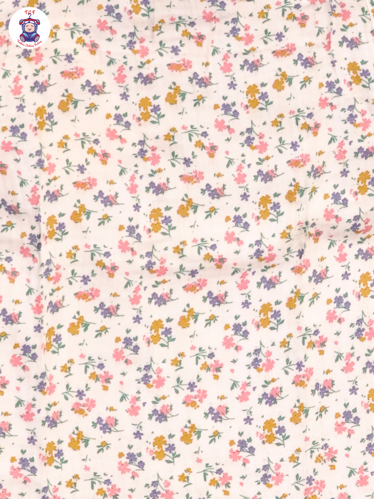 White Floral - Unisex Muslin Pyjama Sets