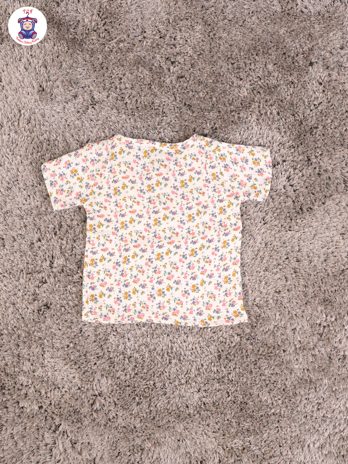 White Floral - Unisex Muslin Pyjama Sets