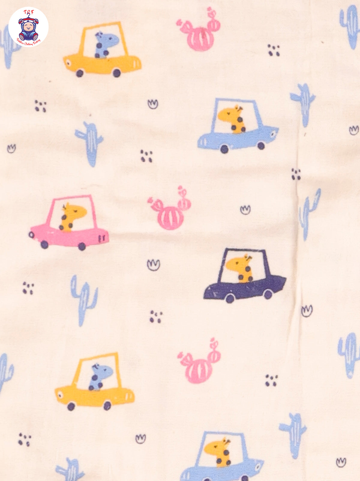 Car - Unisex Muslin Pyjama Sets