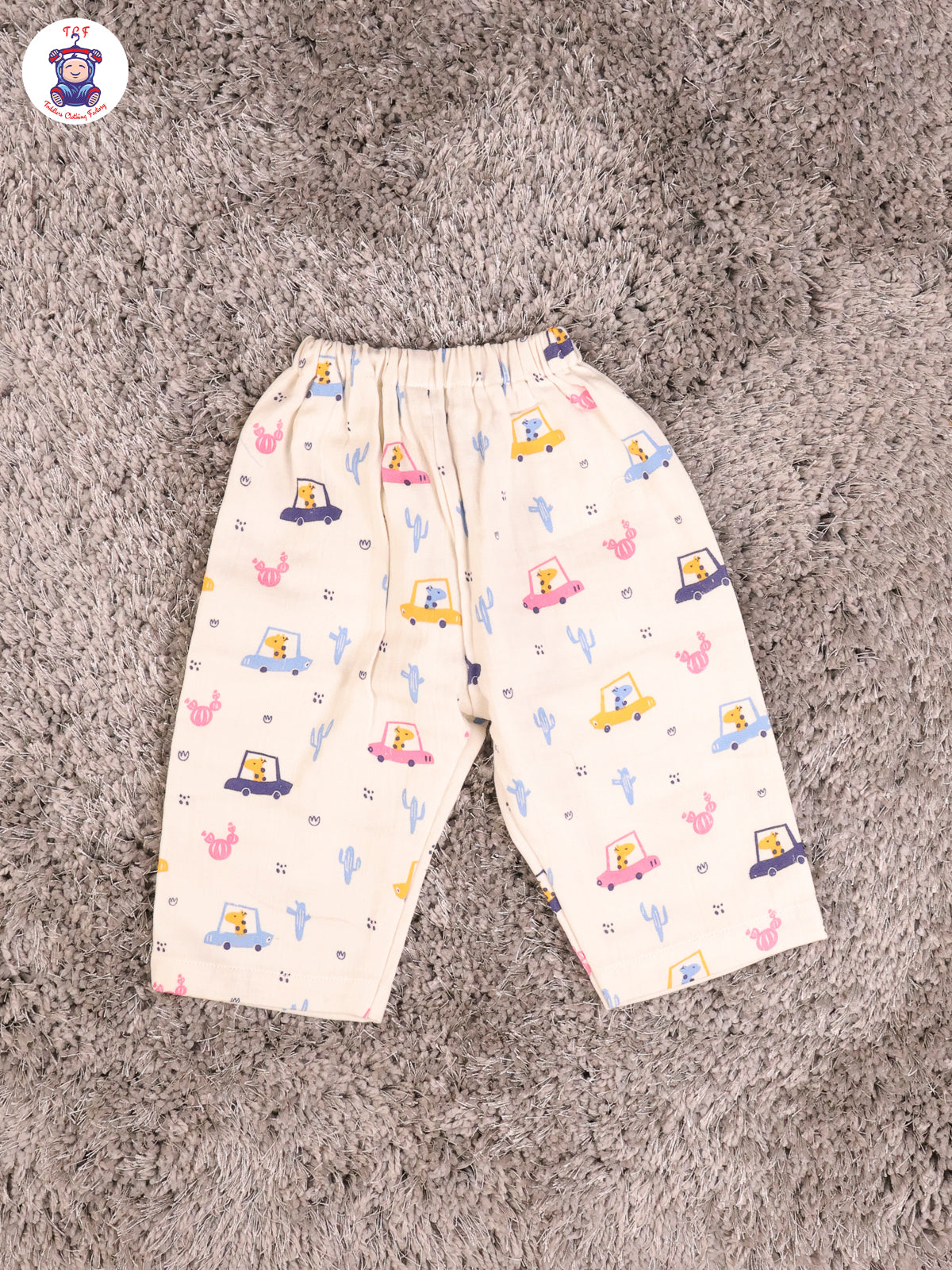 Car - Unisex Muslin Pyjama Sets