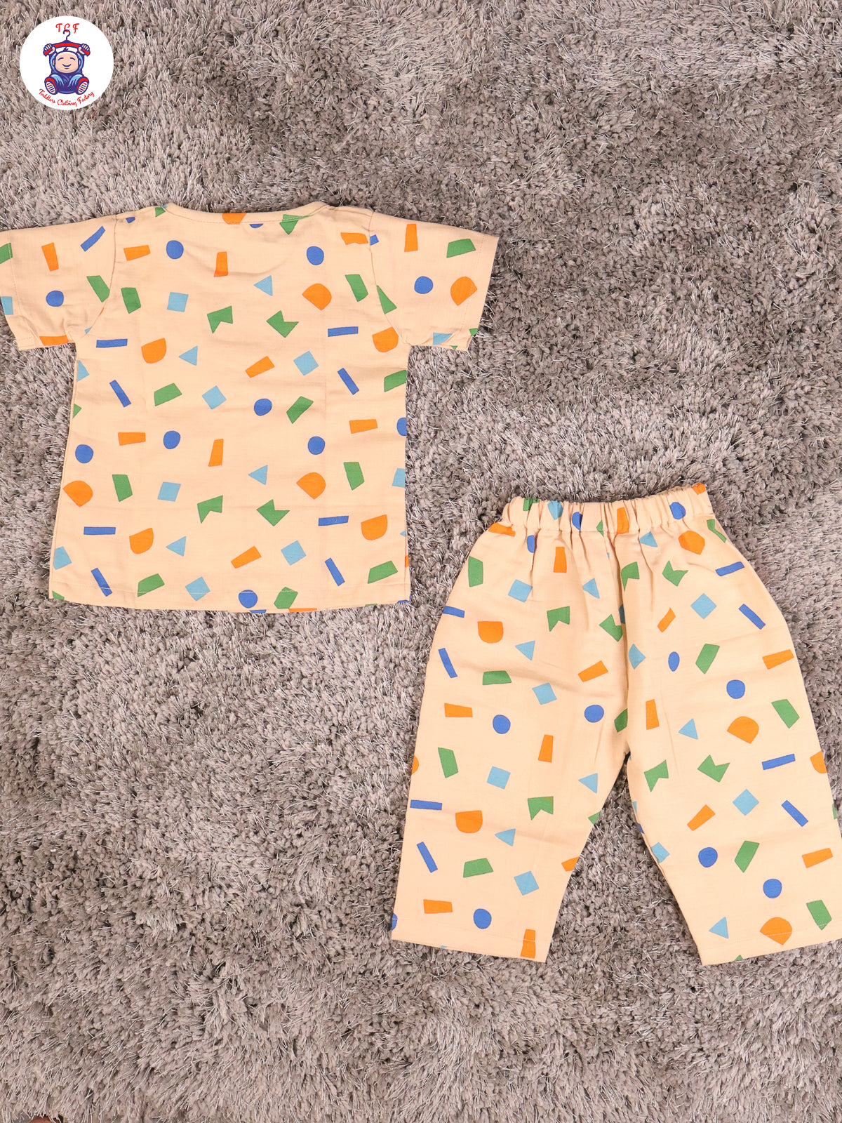 Geometric - Unisex Muslin Pyjama Sets