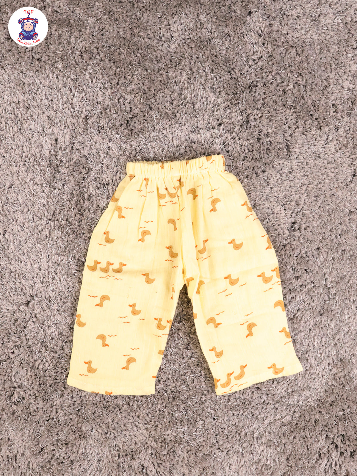 Yellow Duck - Unisex Muslin Pyjama Sets