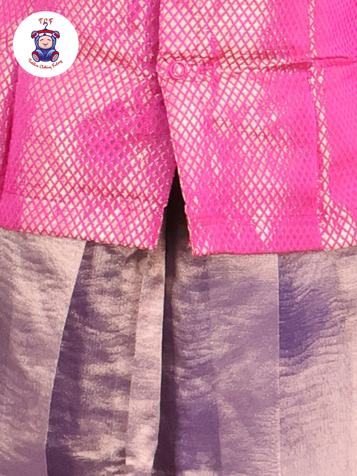 Pink & Violet - Pavadai Sattai