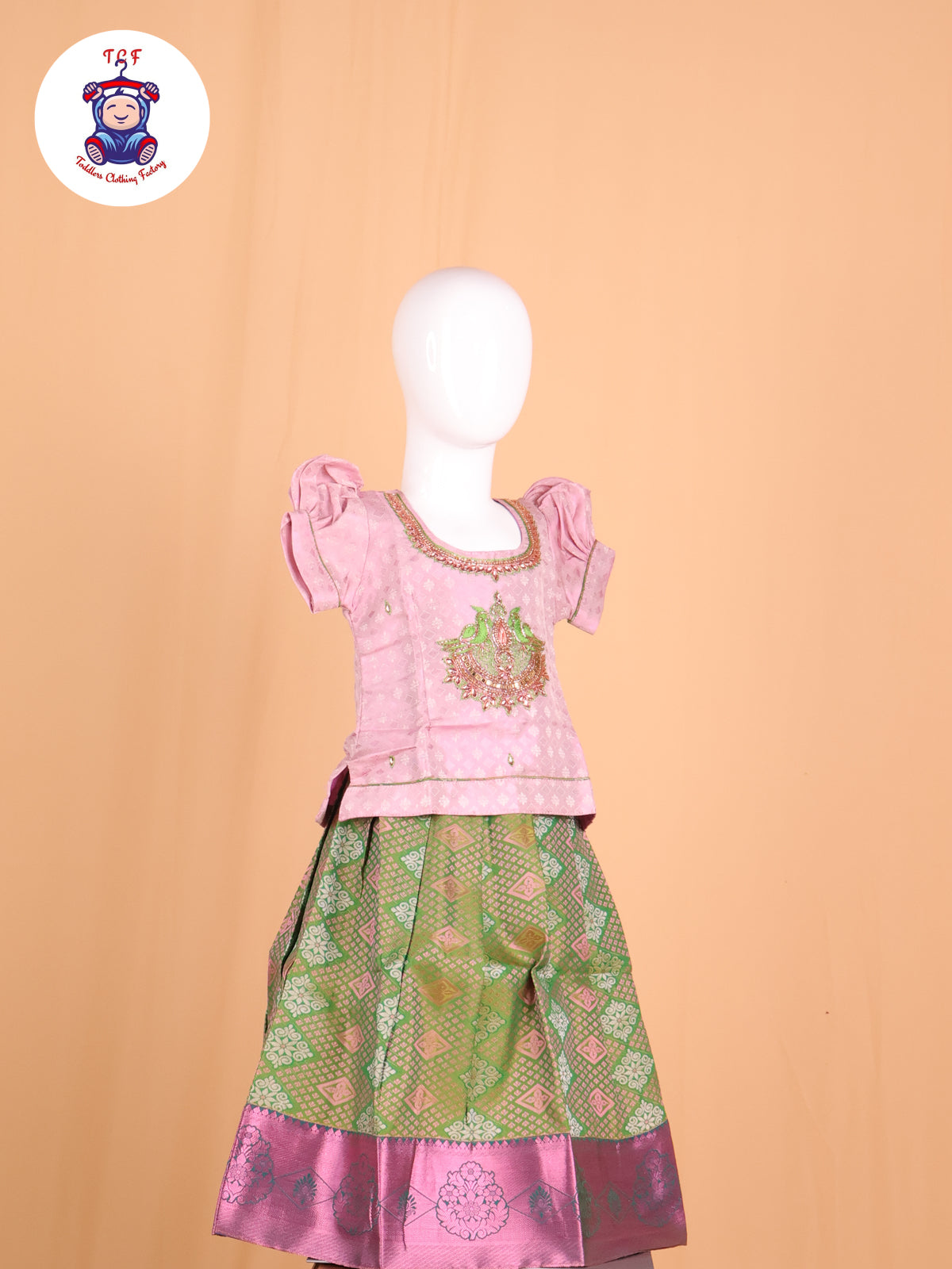 Lavender & Green - Pavadai Sattai