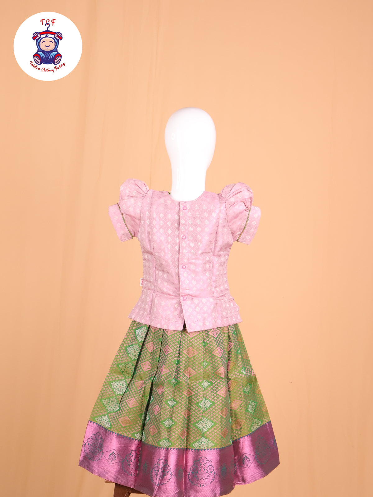 Lavender & Green - Pavadai Sattai