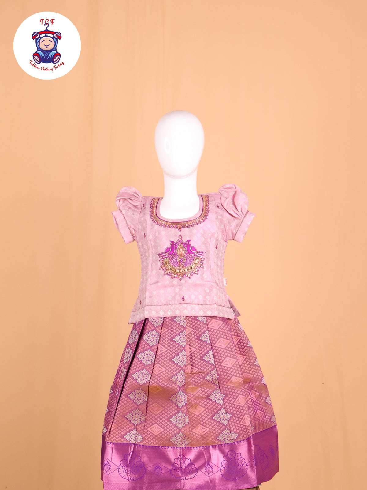 Lavender & Violet - Pavadai Sattai