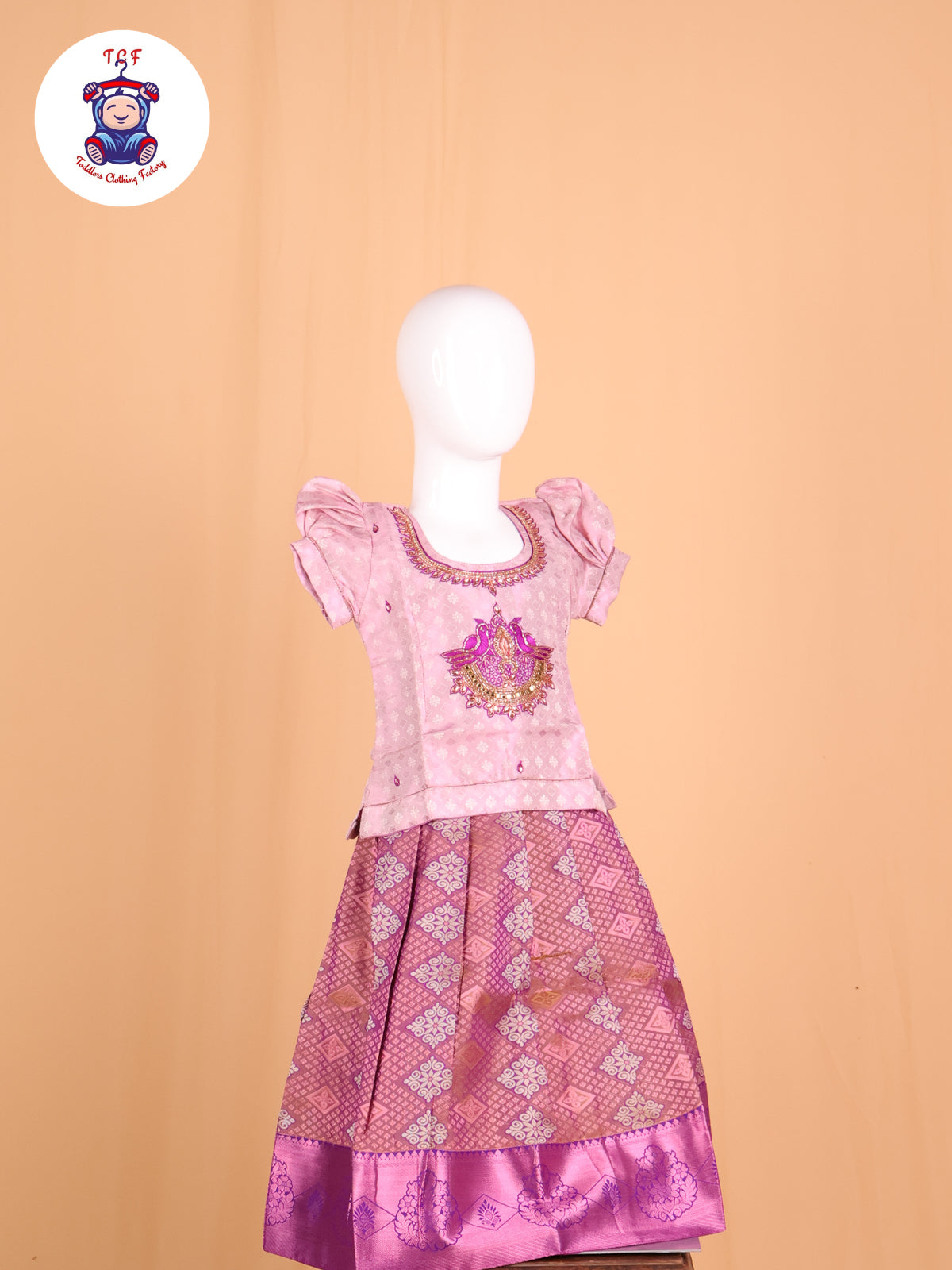 Lavender & Violet - Pavadai Sattai