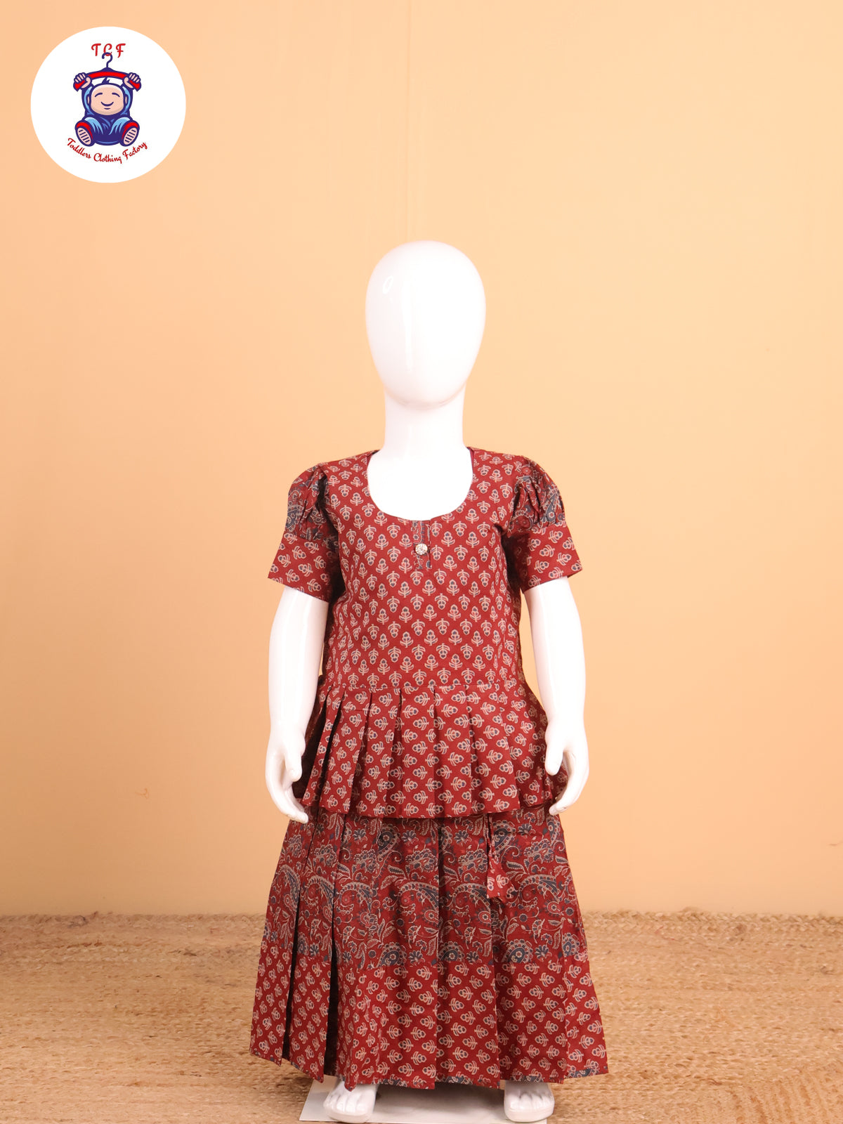 Maroon & Black - Pavadai Sattai