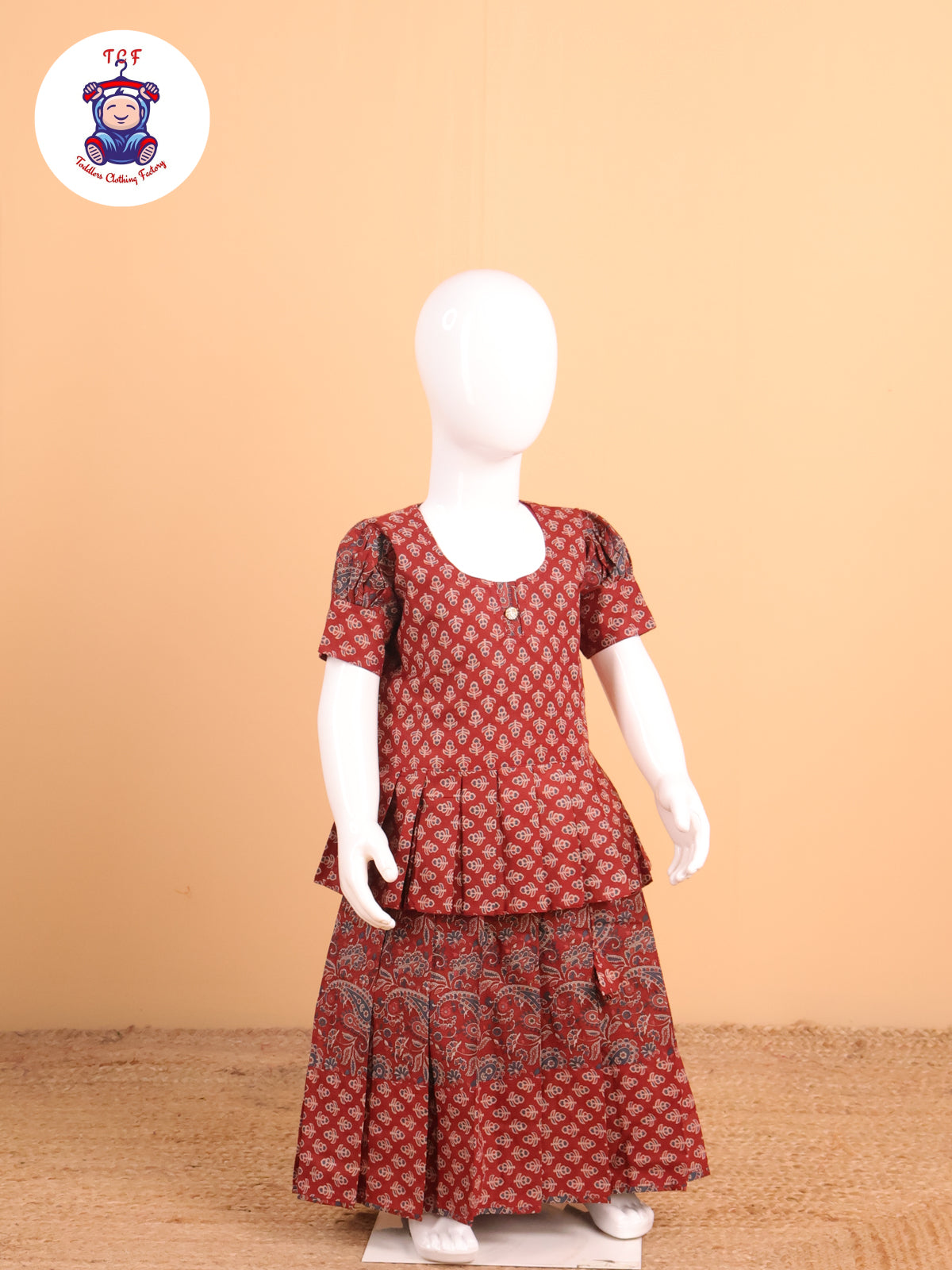 Maroon & Black - Pavadai Sattai