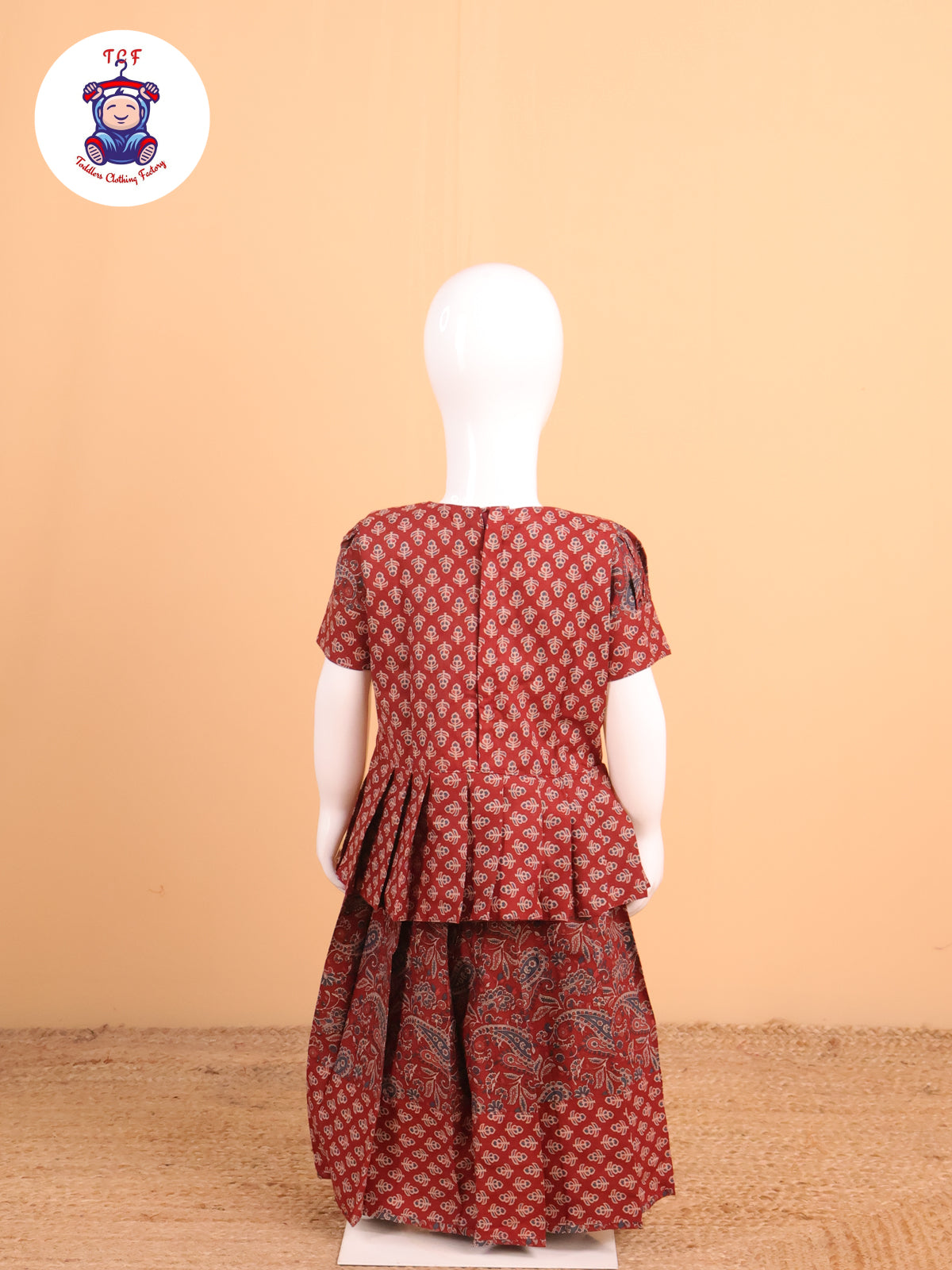 Maroon & Black - Pavadai Sattai