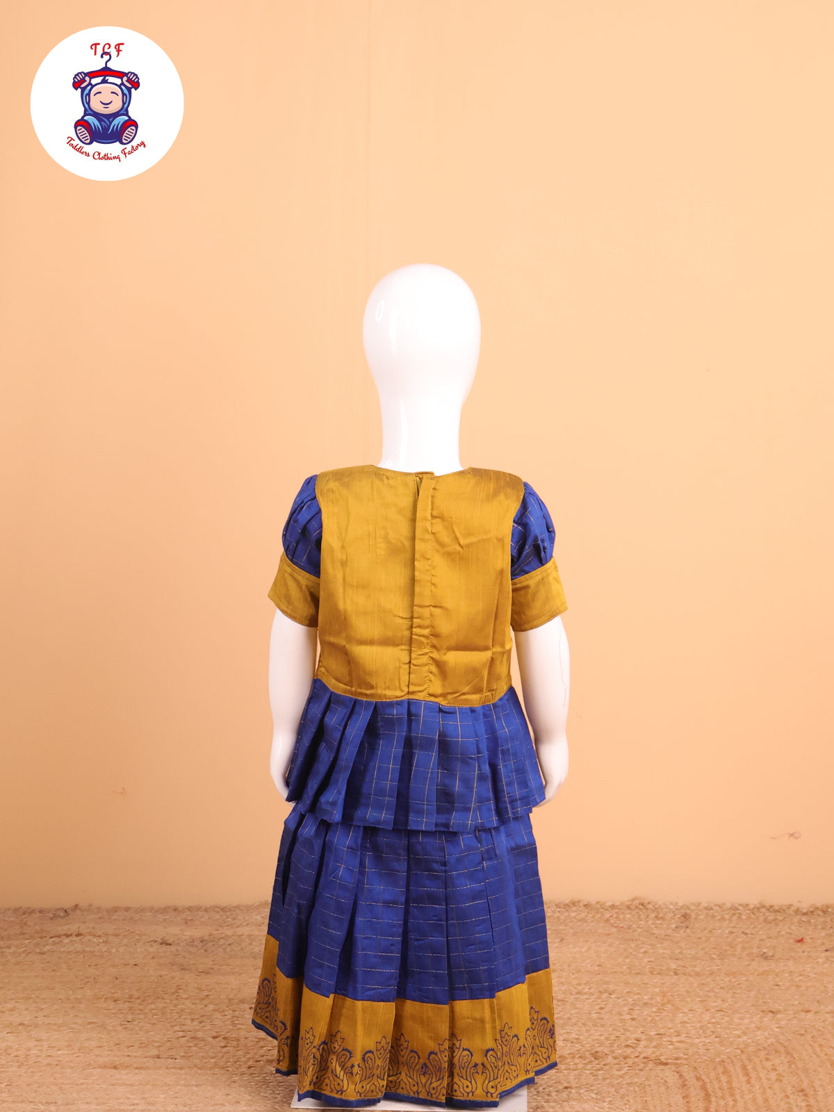 Mustard & Blue - Pavadai Sattai