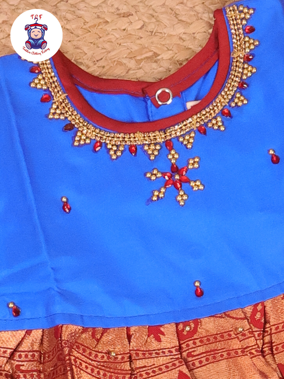 Blue & Brown - Frock