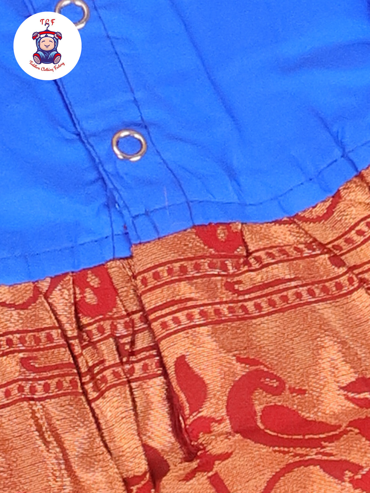 Blue & Brown - Frock