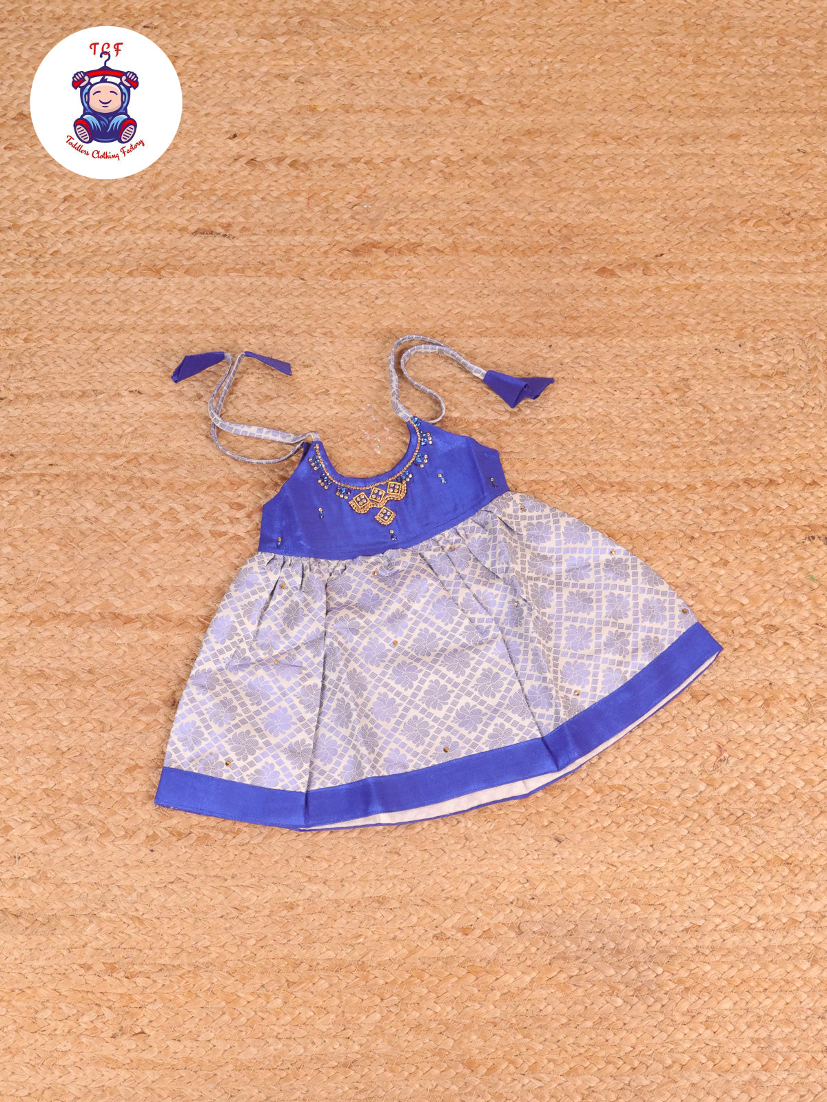 Blue - New Born Frock