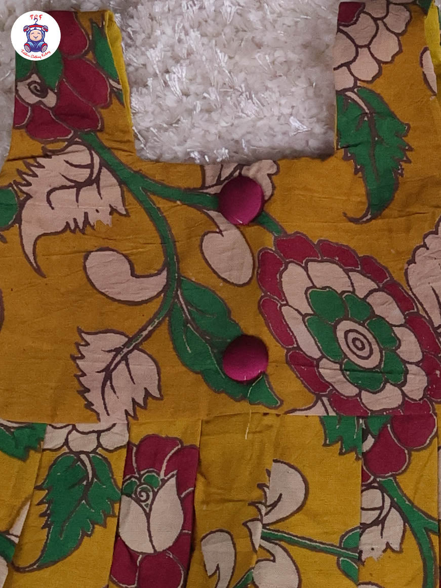 Mustard & Pink - Floral Printed Kalamkari Co-ords Sets