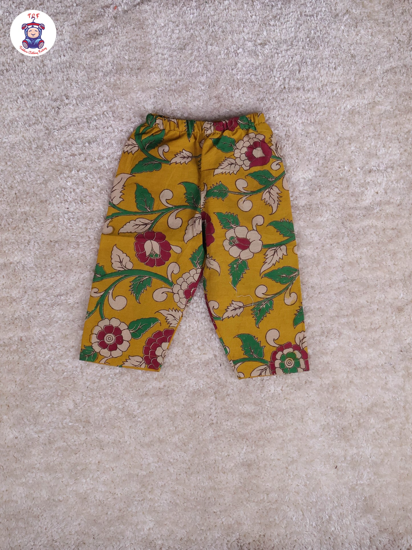 Mustard & Pink - Floral Printed Kalamkari Co-ords Sets