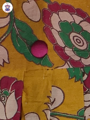Mustard & Pink - Floral Printed Kalamkari Co-ords Sets