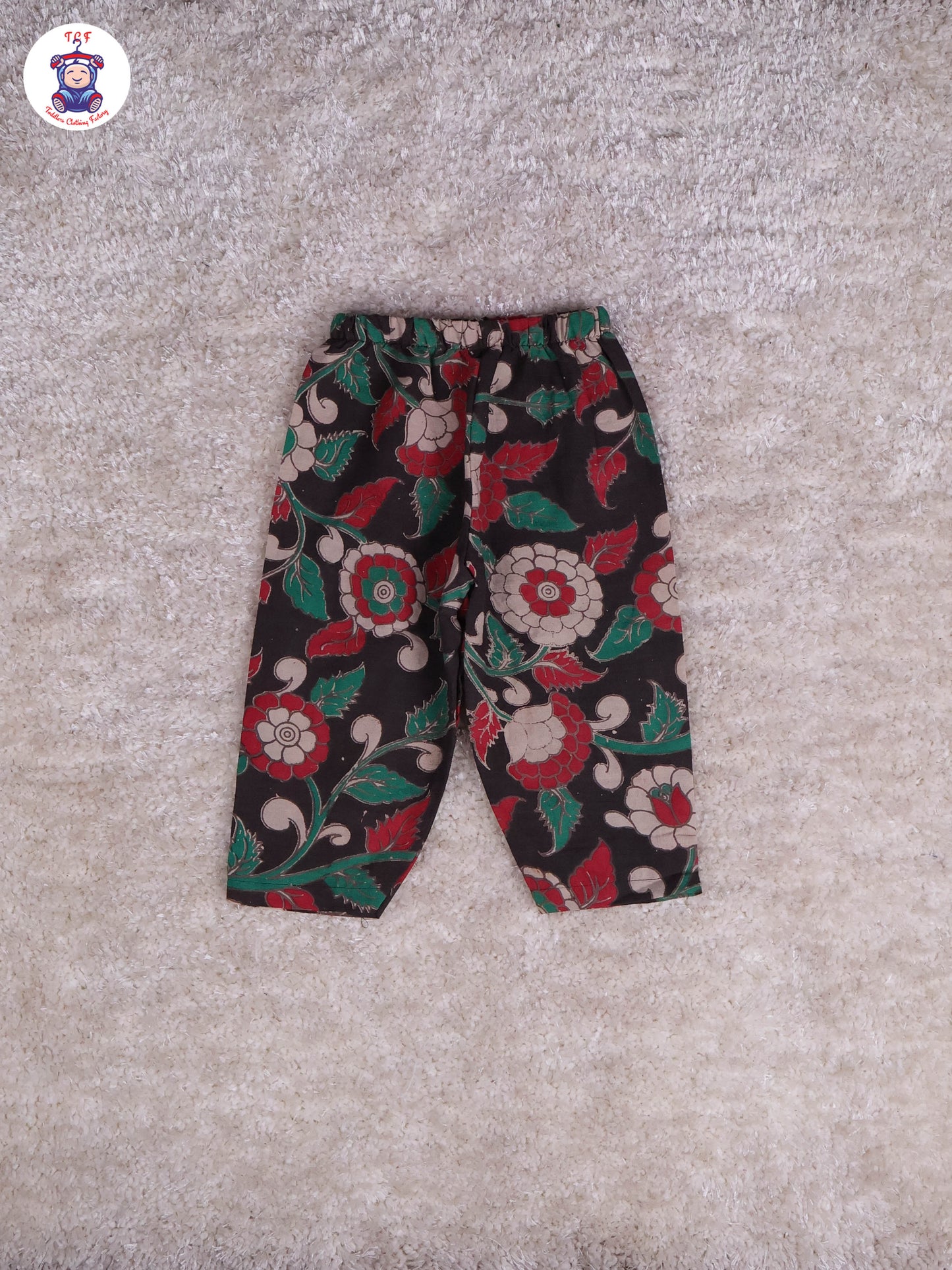 Brown & Green - Floral Printed Kalamkari Co-ords Sets
