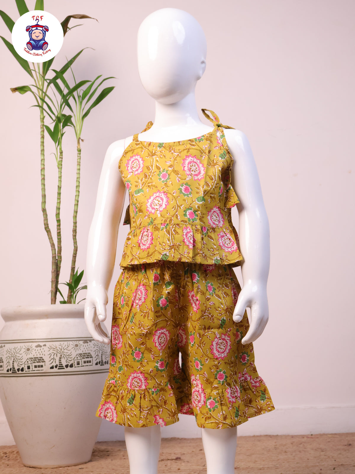 Mustard - Top & Shorts