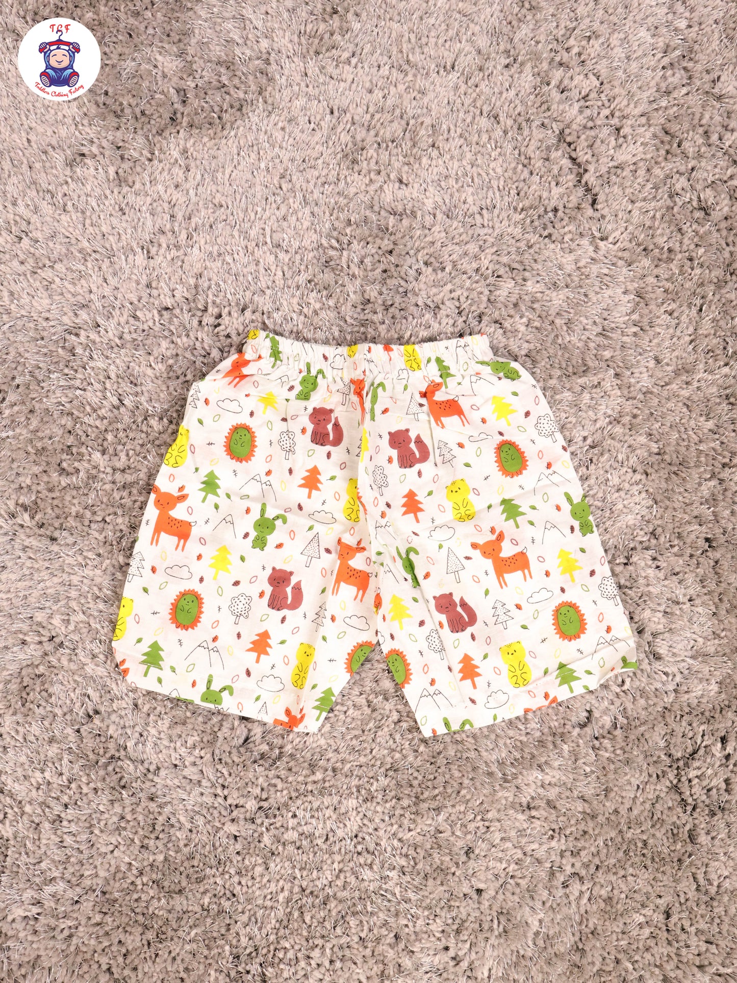 Half White - Rabbit Boys Readymade Cotton Shirts & Shorts