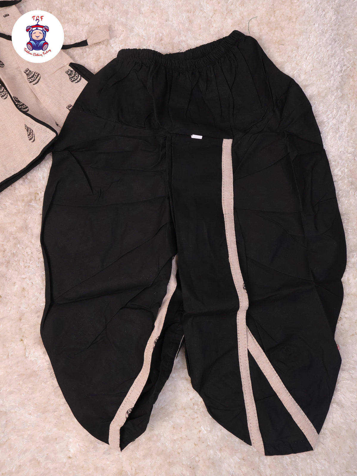 Black - Boys Dhoti Kurta Sets