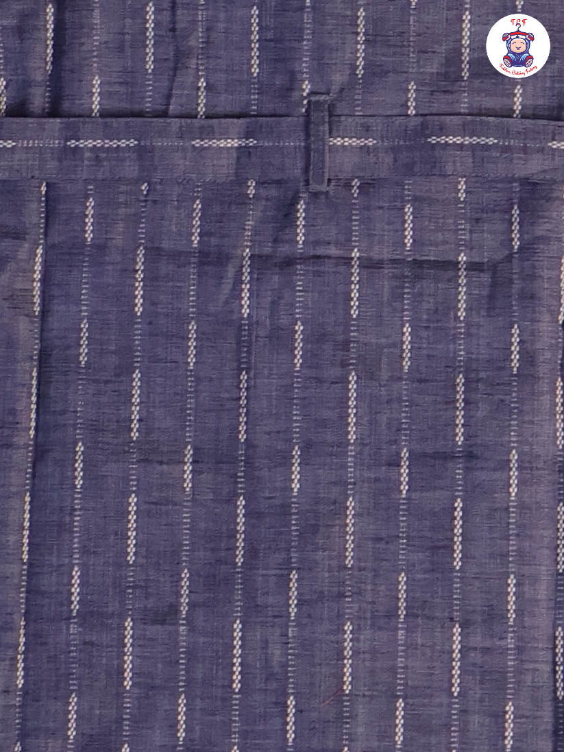 Blue - Ikat Printed Frocks
