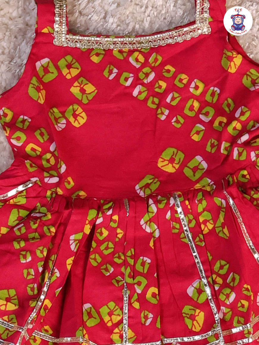 Pink - Printed Kurti Dhoti Set
