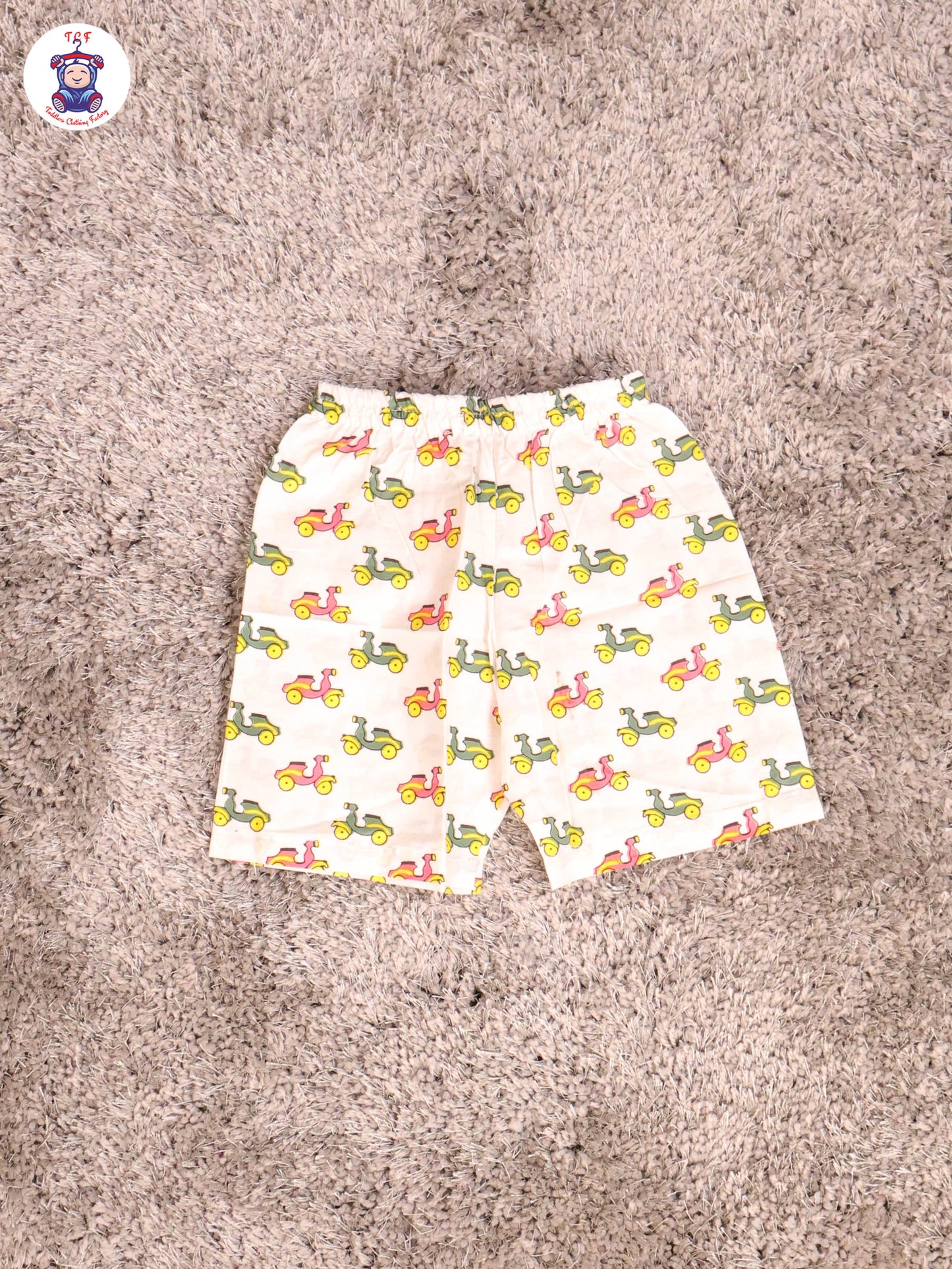 White - Bike Boys Readymade Cotton Shirts & Shorts
