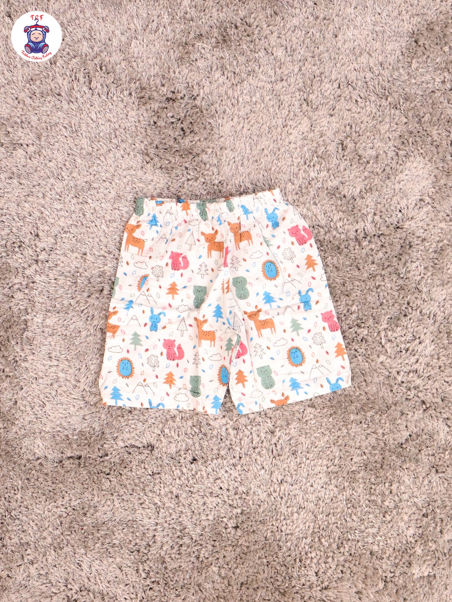 White - Rabbit Boys Readymade Cotton Shirts & Shorts