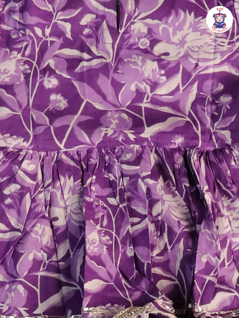 violent - Anarkali Kurti With Sharara