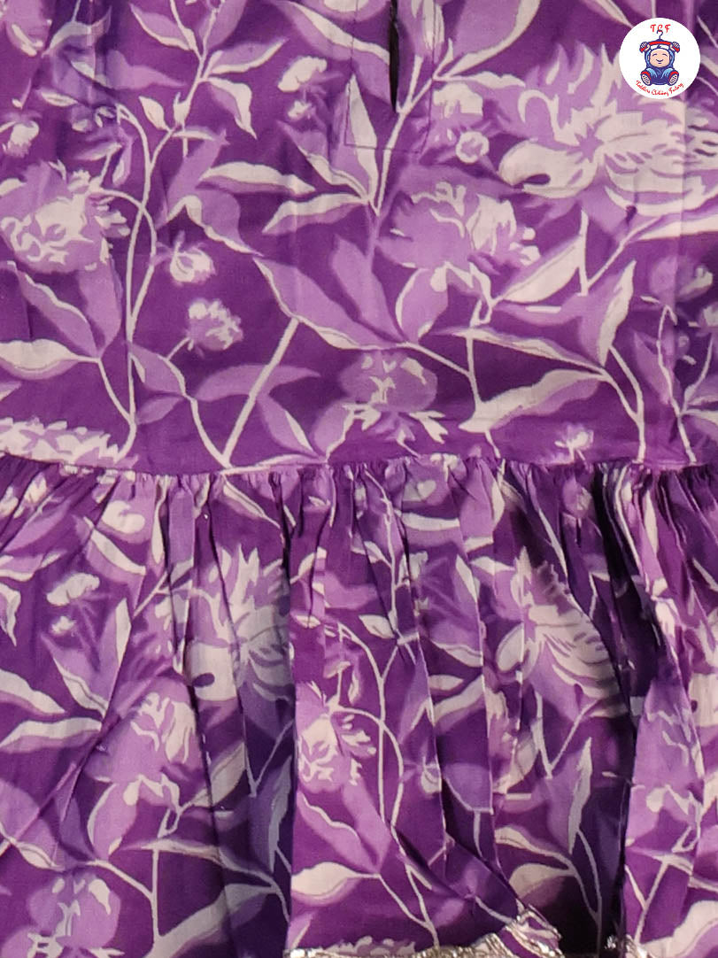 violent - Anarkali Kurti With Sharara