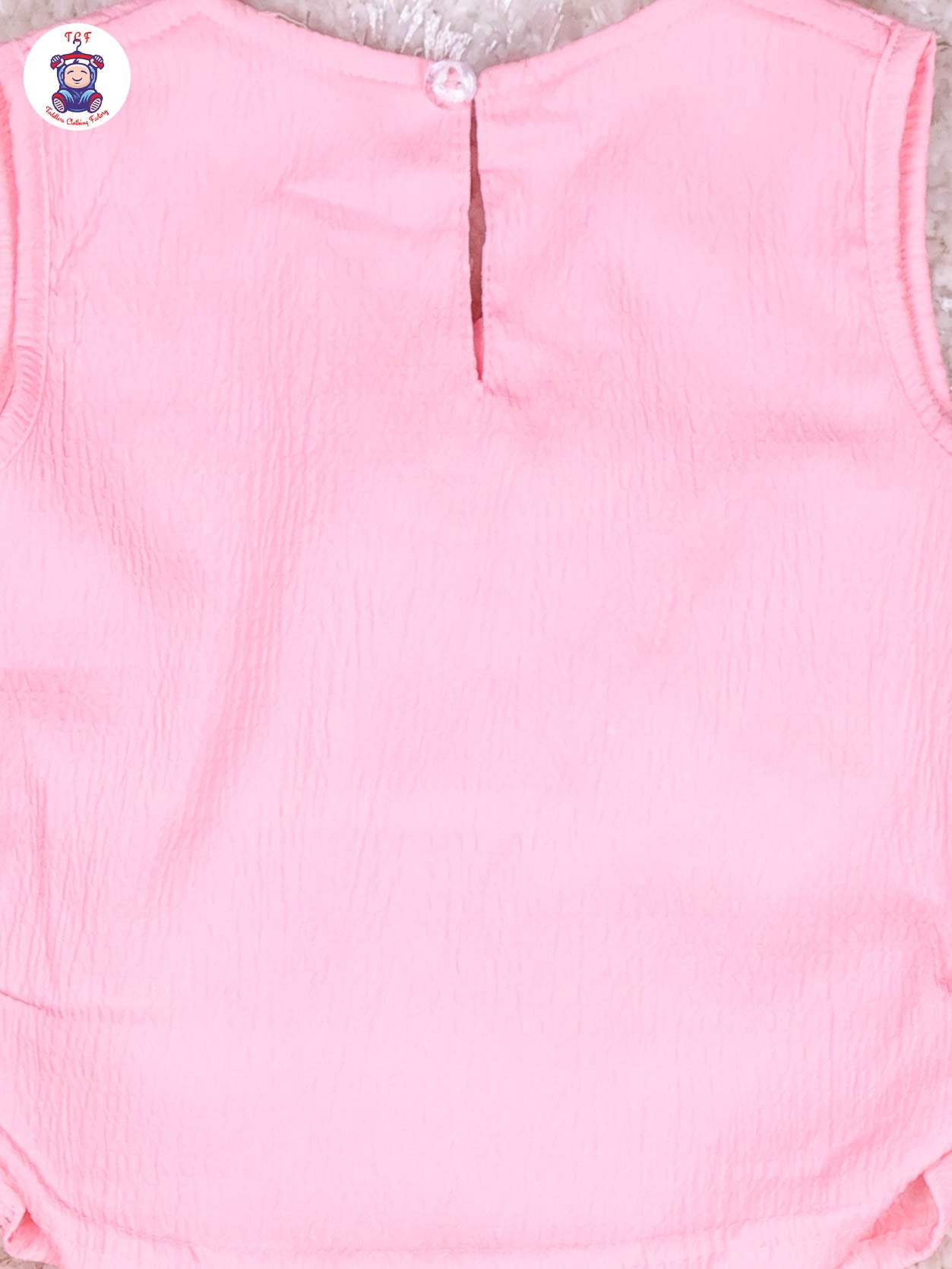 Light Pink & Grey Girls Gallis Top & Skirt