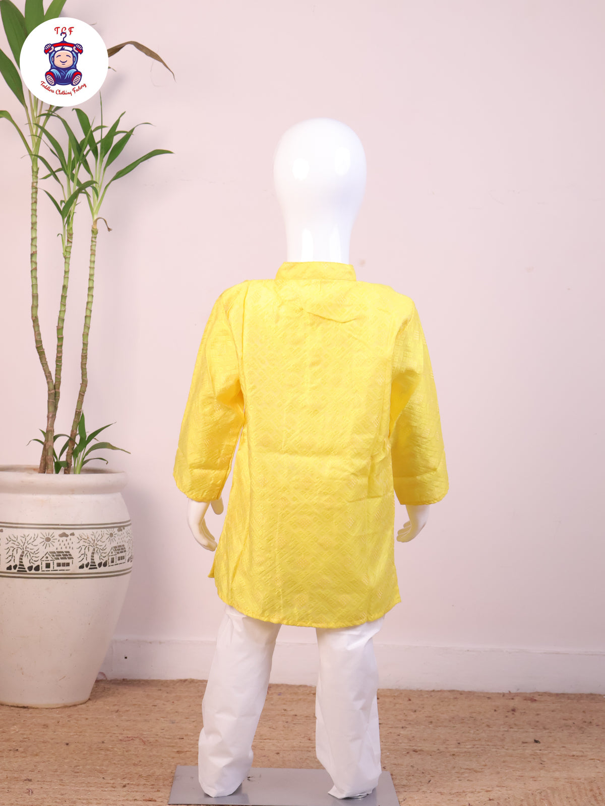 Yellow - Boys Readymade Kurta Sets