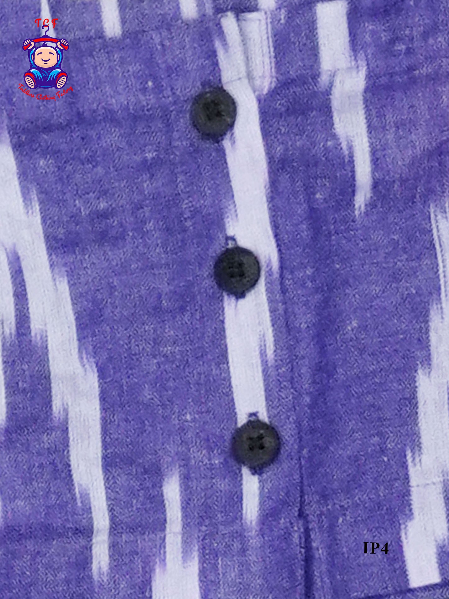 Lavender - Girls Readymade Ikat Pyjama Sets