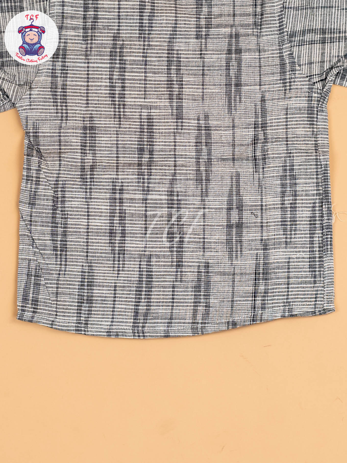 Grey - Boys Readymade Ikat Shirt
