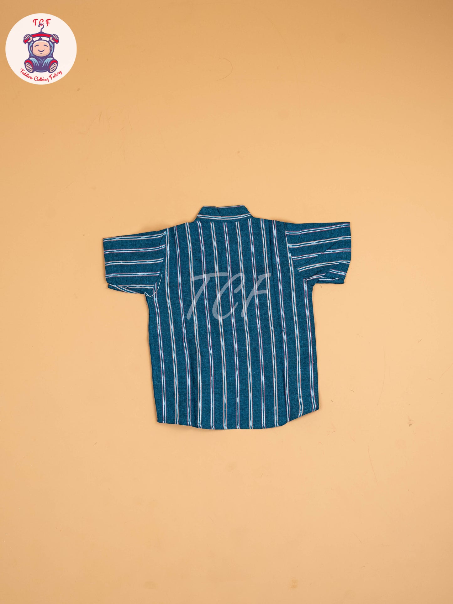 Blue - Boys Readymade Ikat Shirt