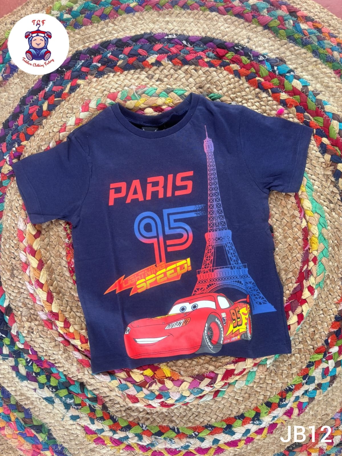 Navy Blue Paris - Boys Readymade T-Shirts