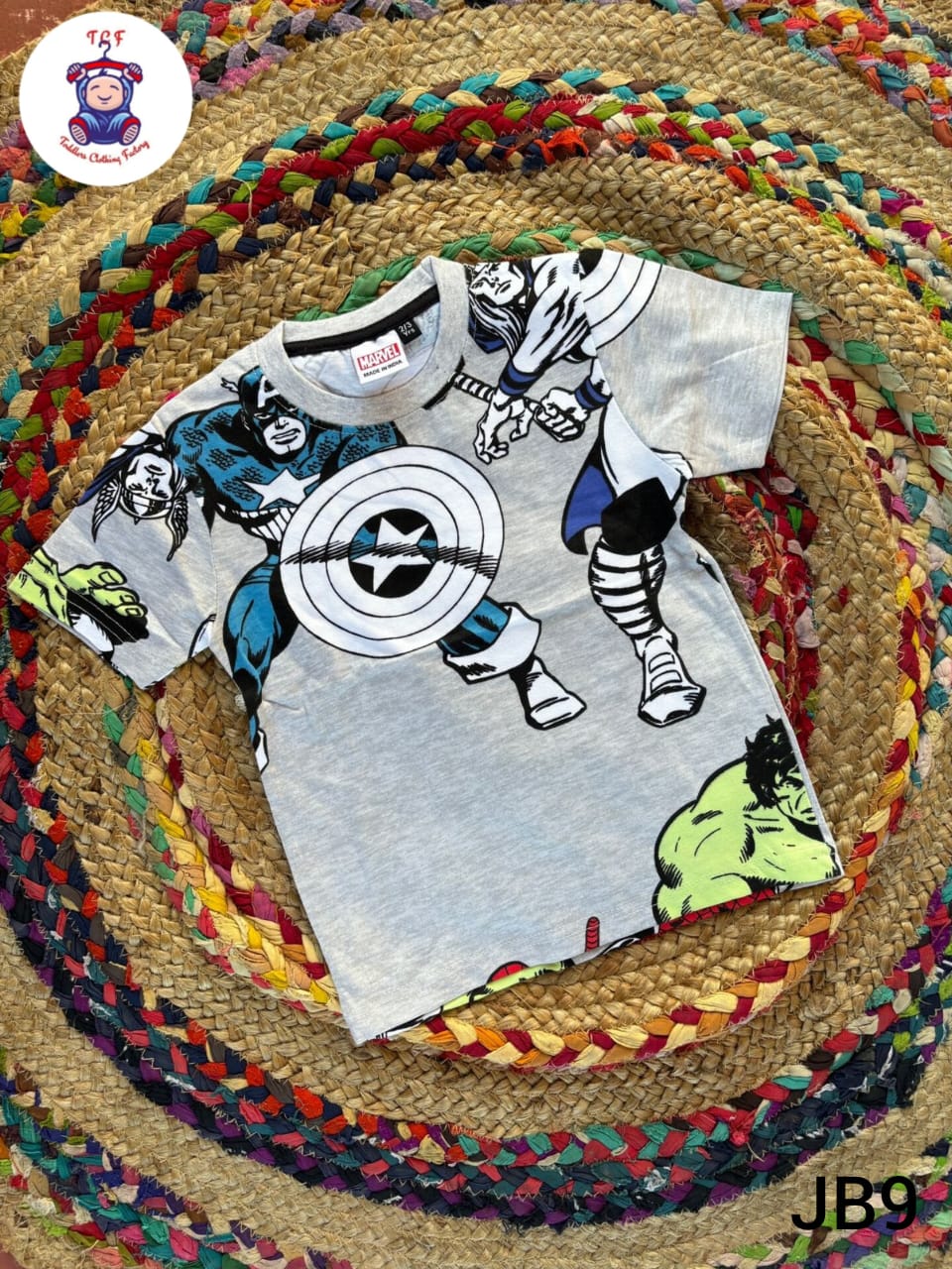 Grey Hulk - Boys Readymade T-Shirts