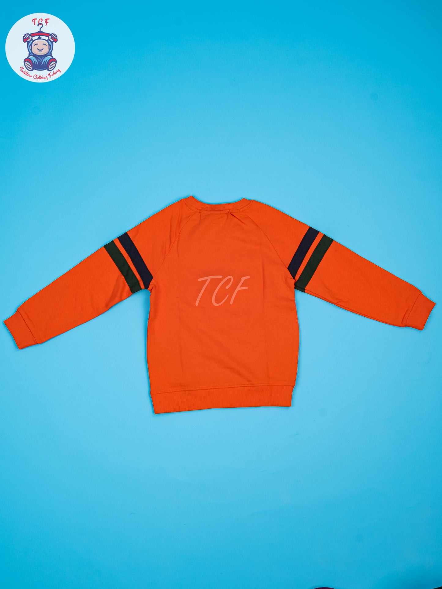Orange - Boys Dino Sweatshirt