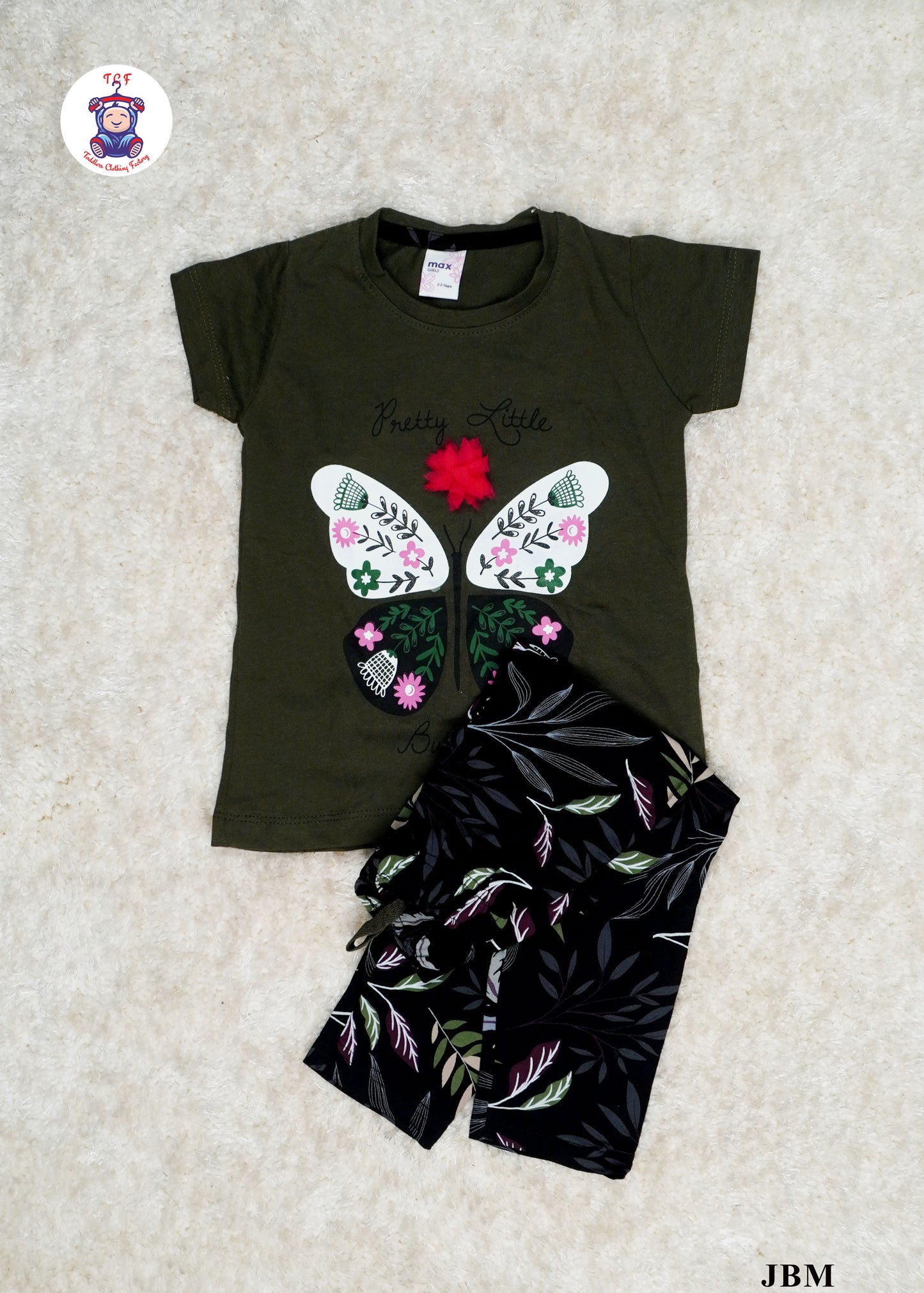 Green & Black - Girls Night Wear