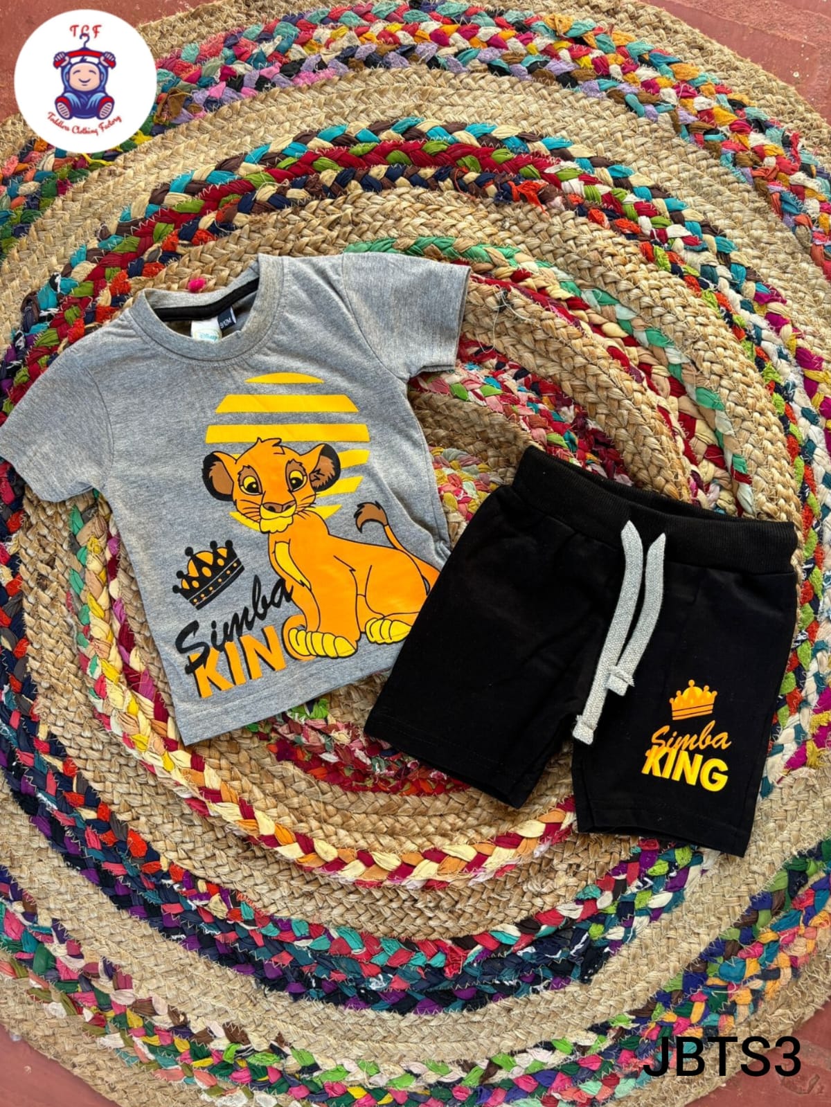 Grey & Black - Boys T-Shirt & Shorts