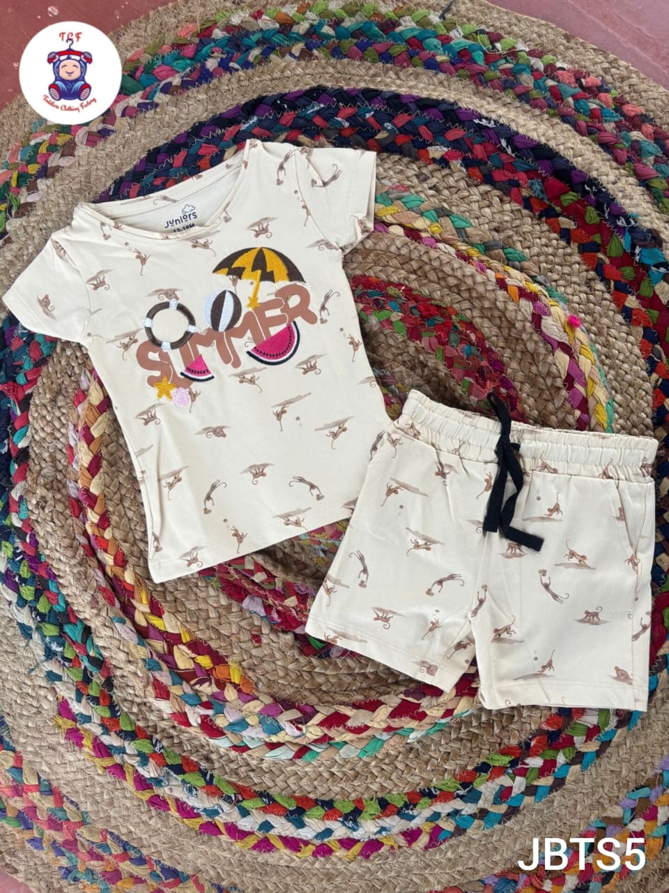 Cream - Girls T-Shirts & Shorts