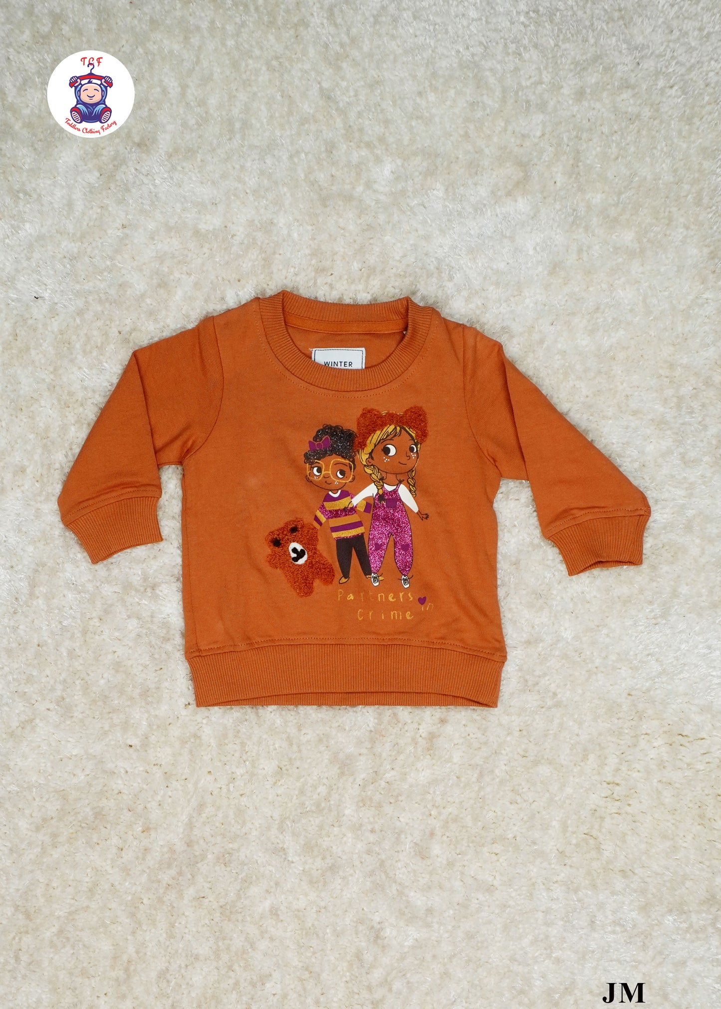 Brown - Girls Sweat Shirt