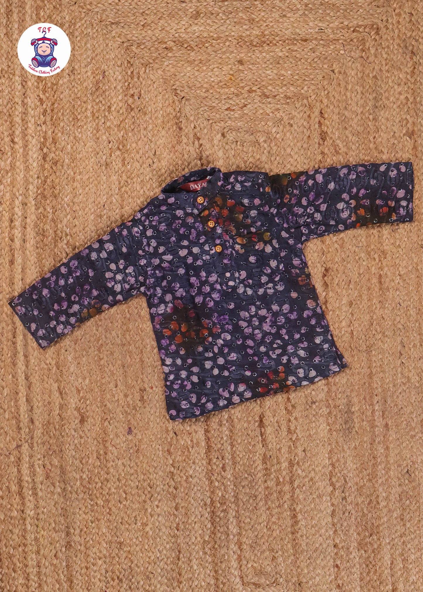 Blue & Beige - Boys Readymade Kurtas