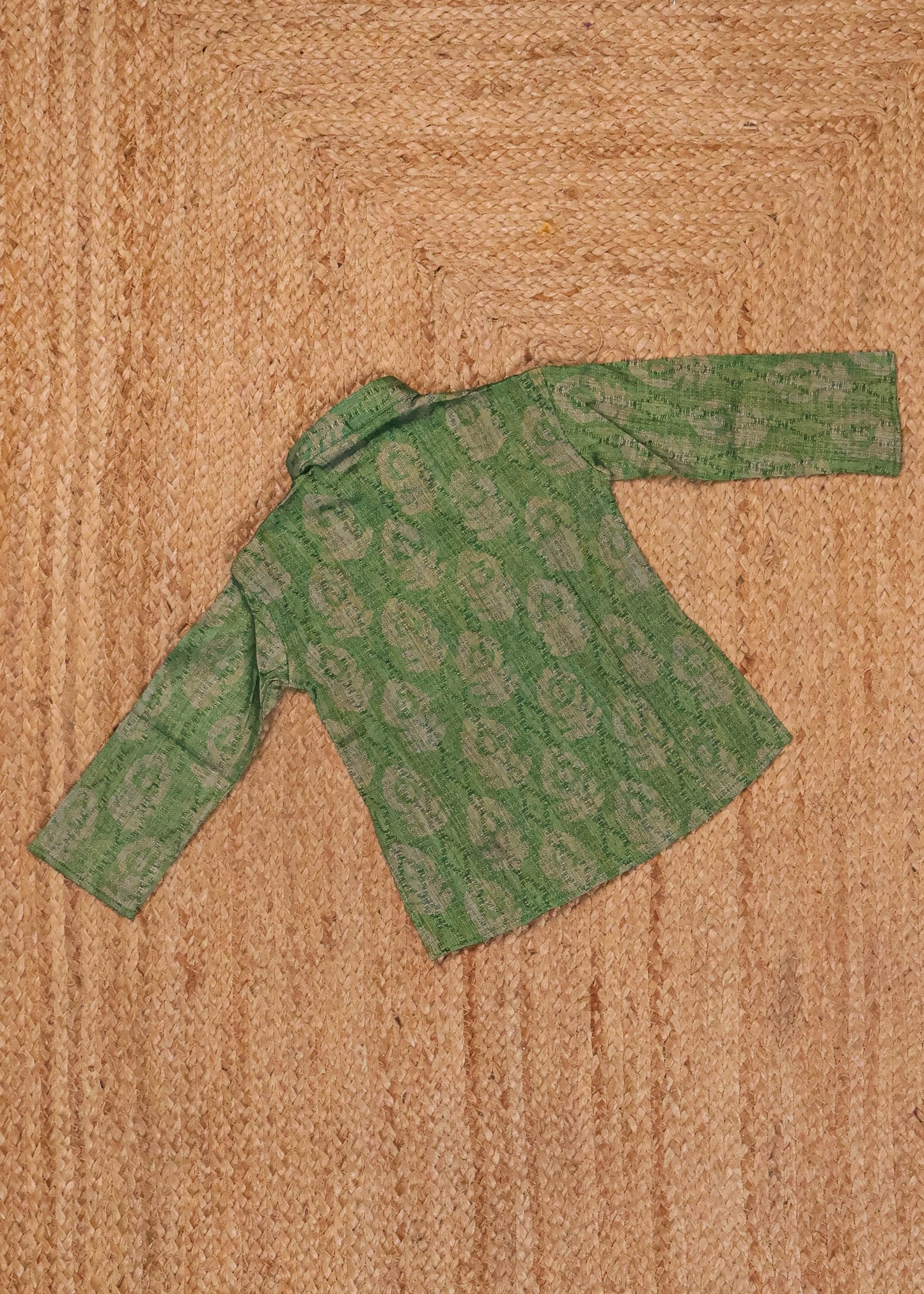 Lite Green & Beign - Boys Readymade Kurtas