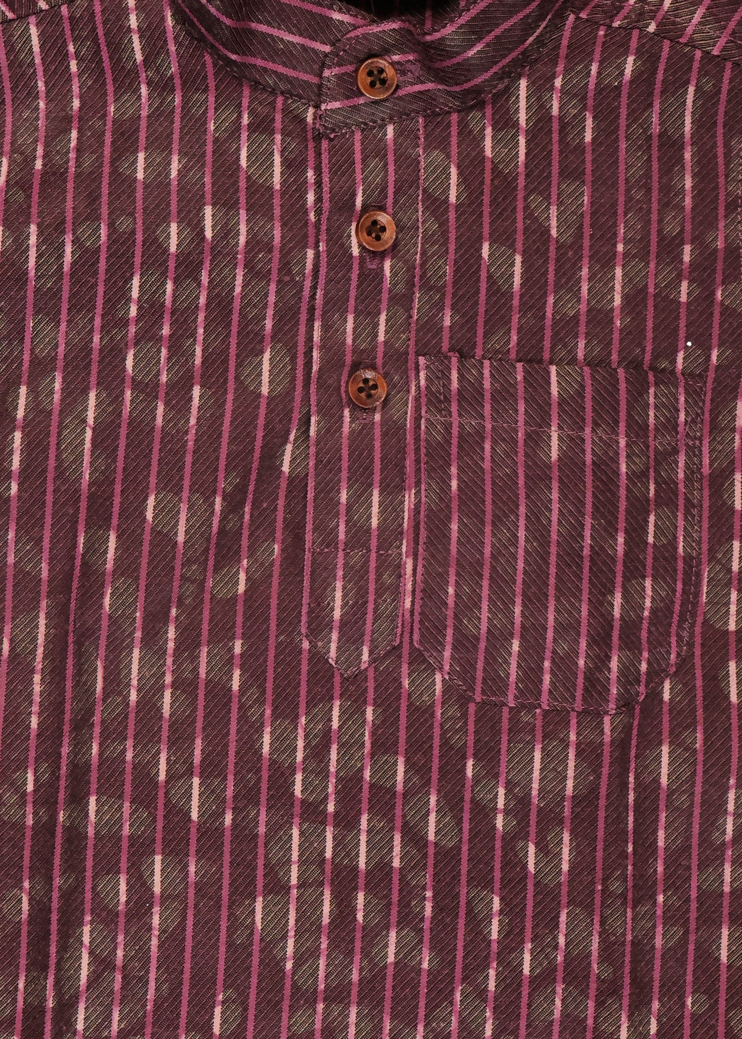 Magenta & Beige - Kurta