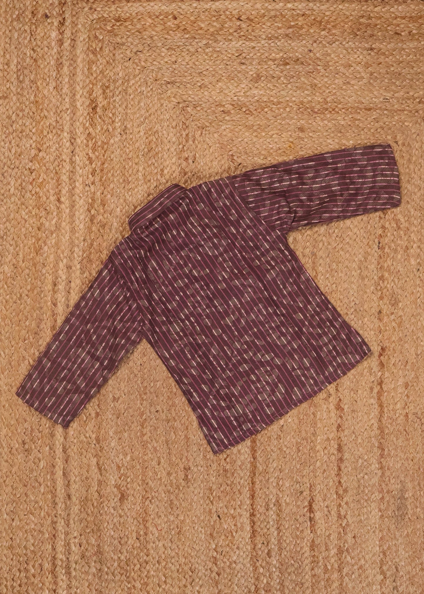 Magenta & Beige - Kurta