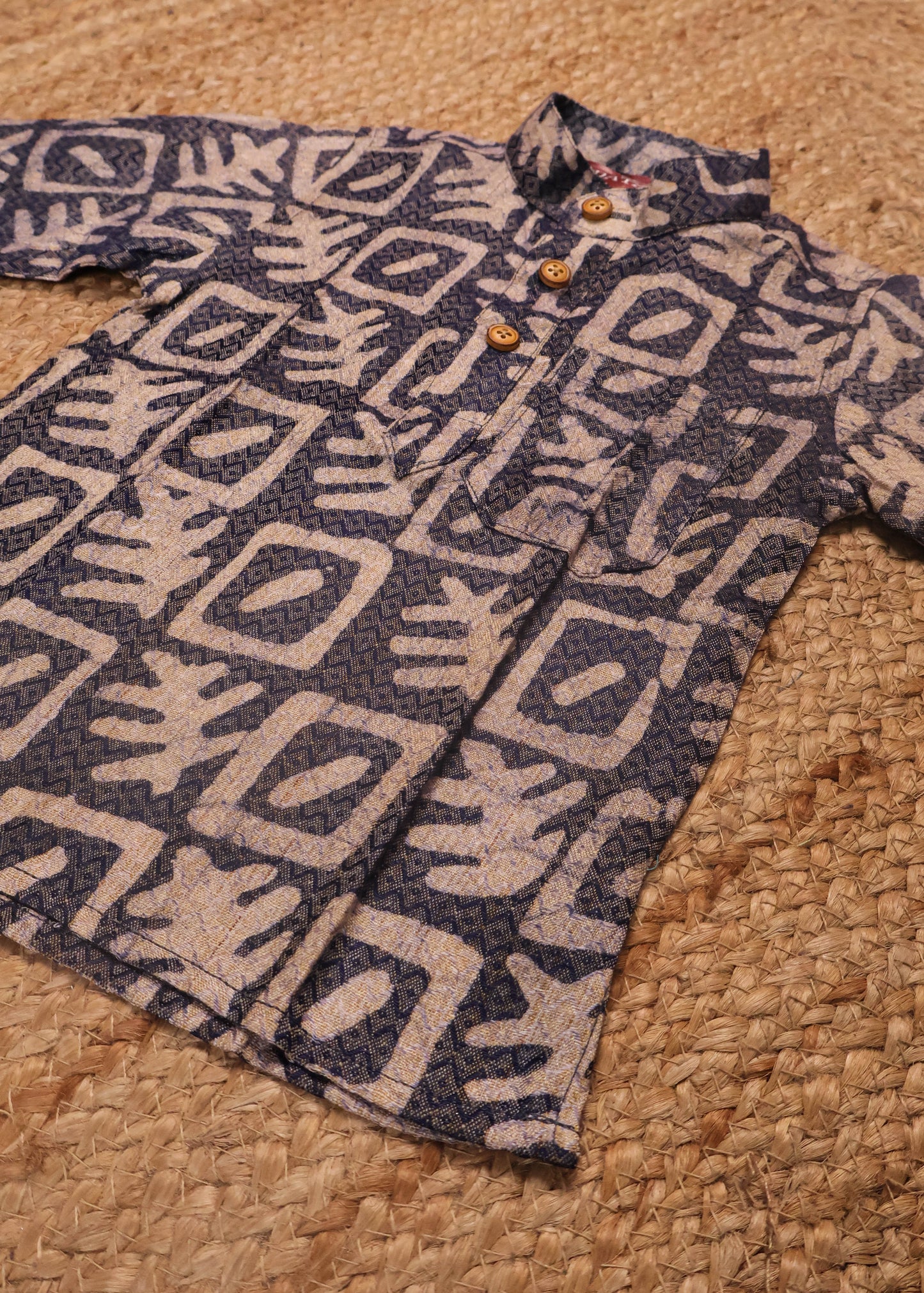 Light Lavender & Beige - Boys Readymade Kurtas